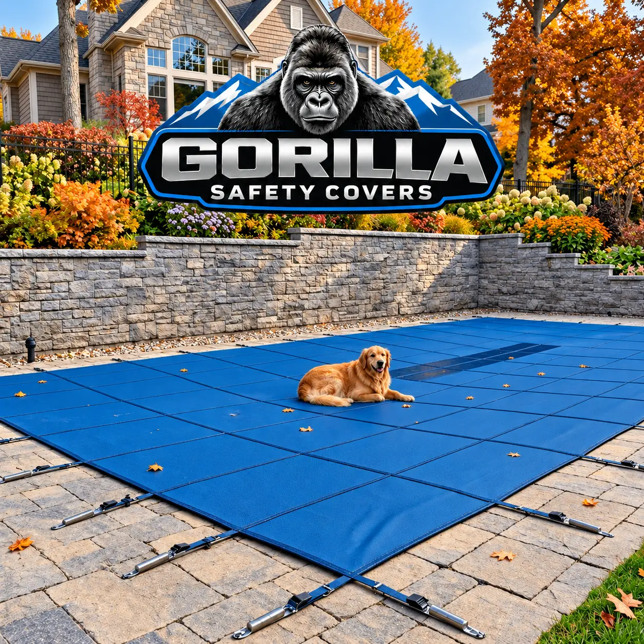Custom Gorilla Safety Pool Cover
