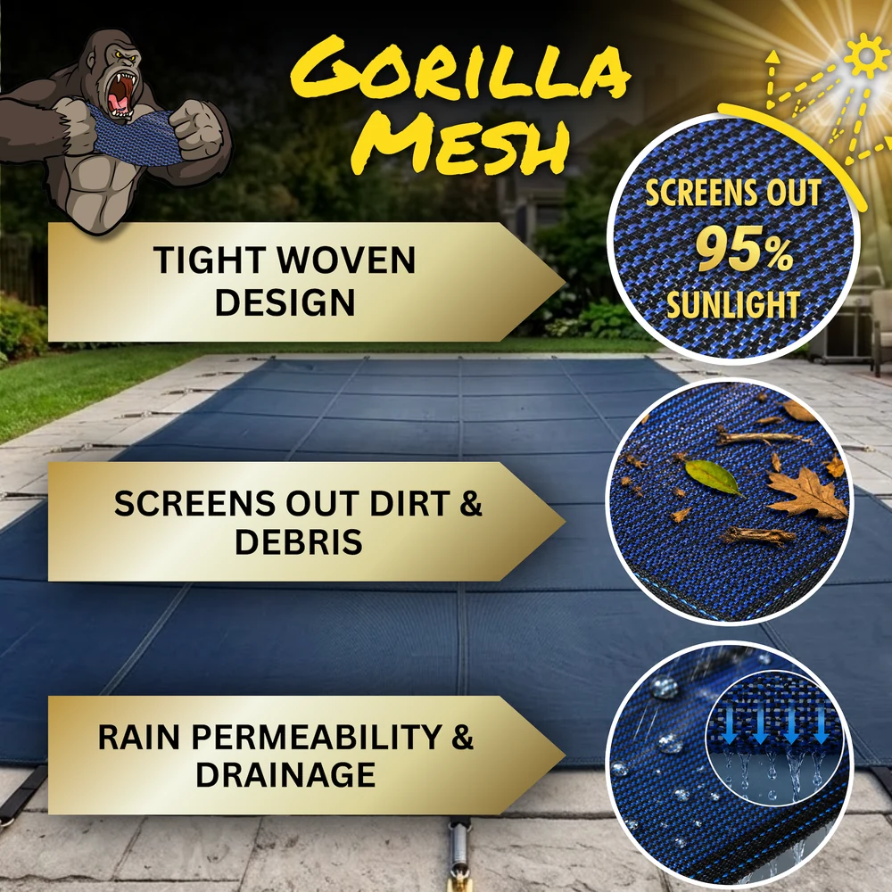 Gorilla Mesh Safety Pool Cover