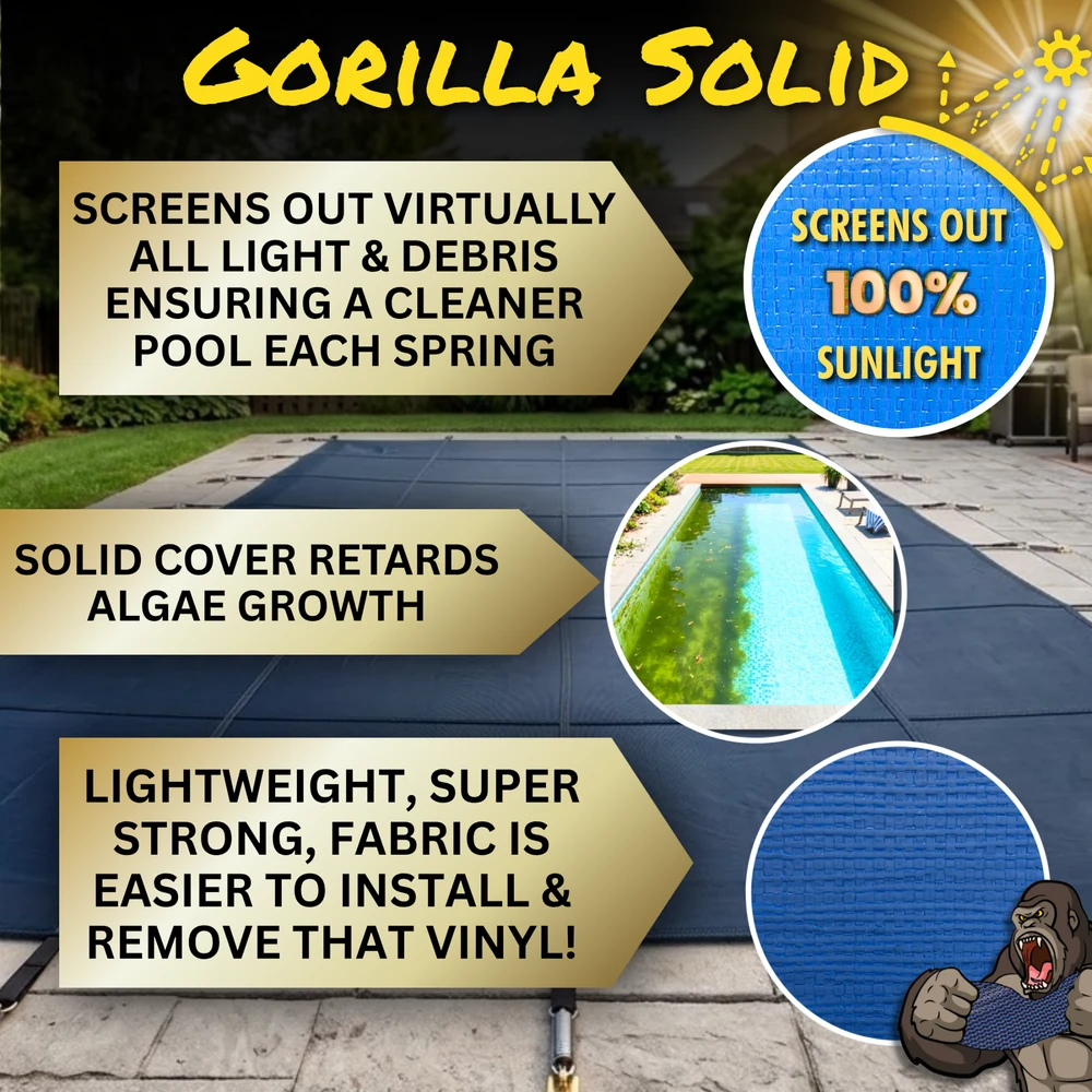 Gorilla Solid Safety Pool Cover