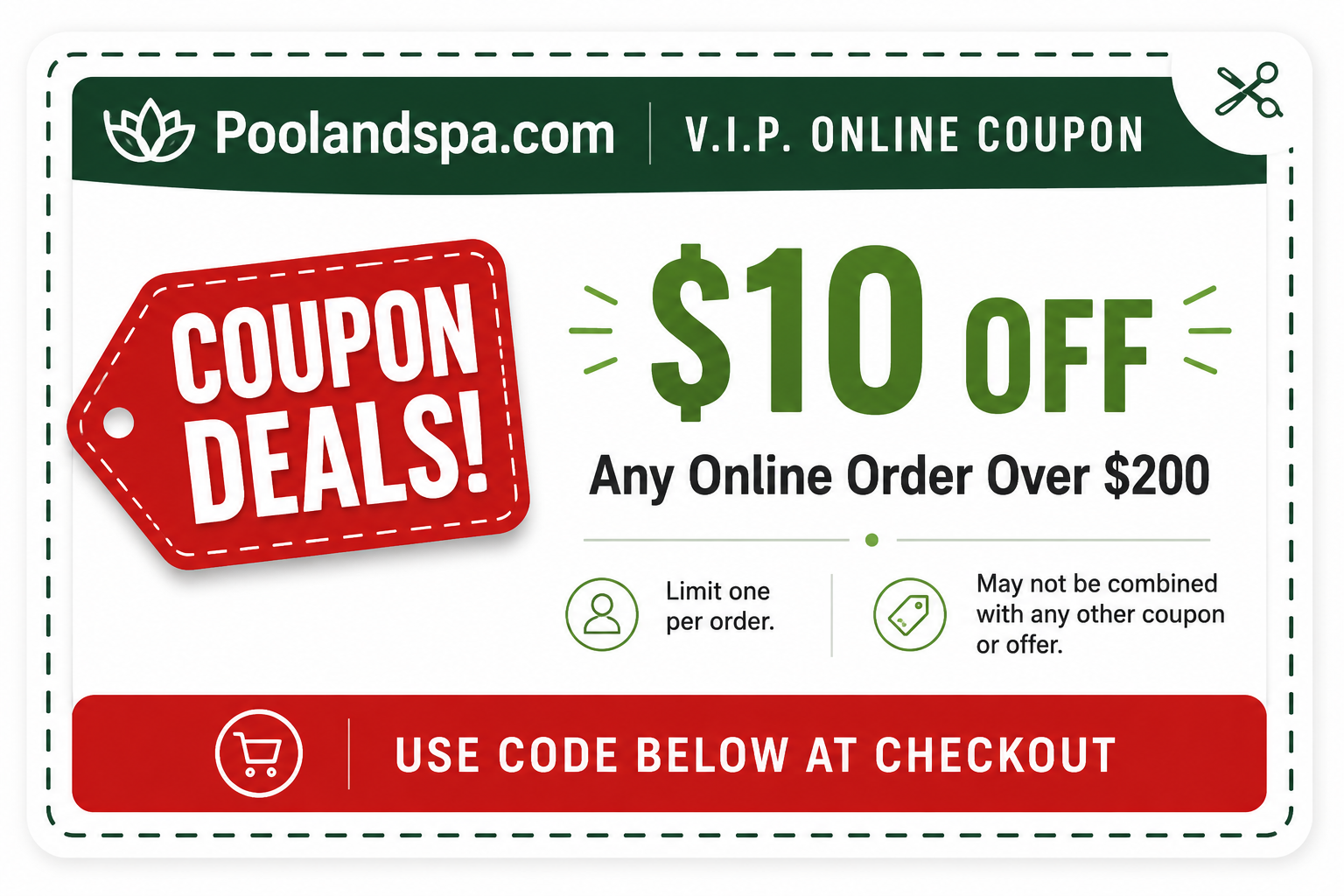 $10.00 Off Orders Over $200 $10.00 Off Orders Over $200