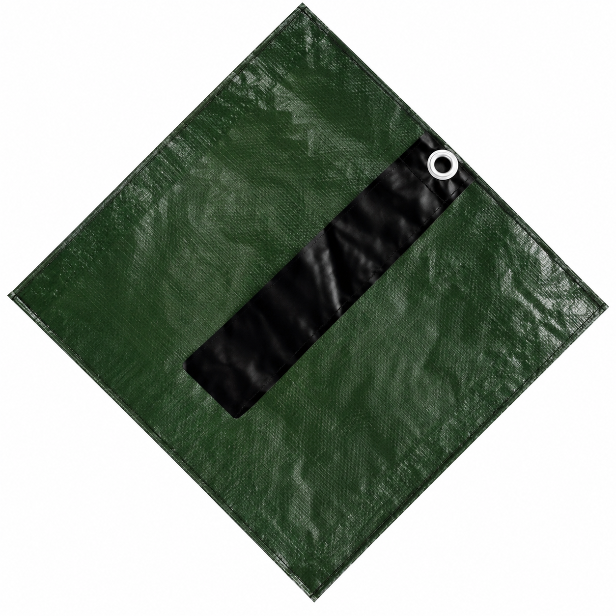 Heavy-duty winter hot tub tarp cover