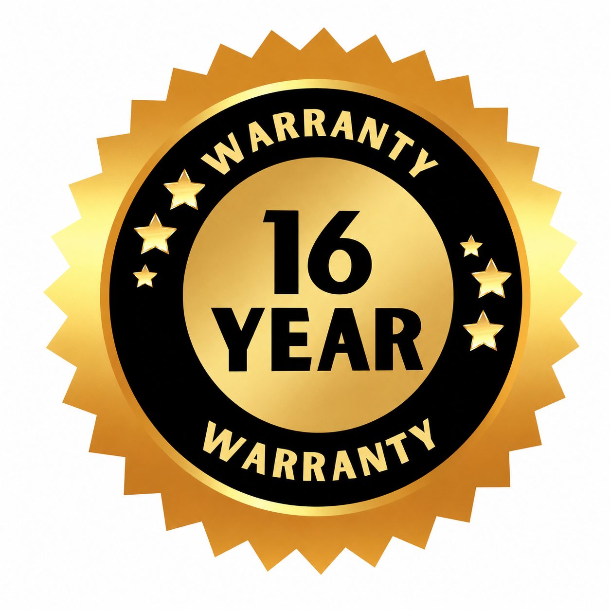 16 Year Full Warranty