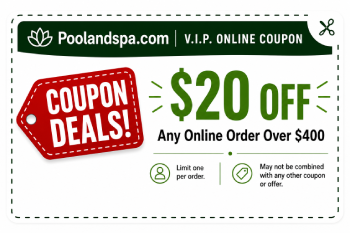 PoolAndSpa.com $20 Off Coupon