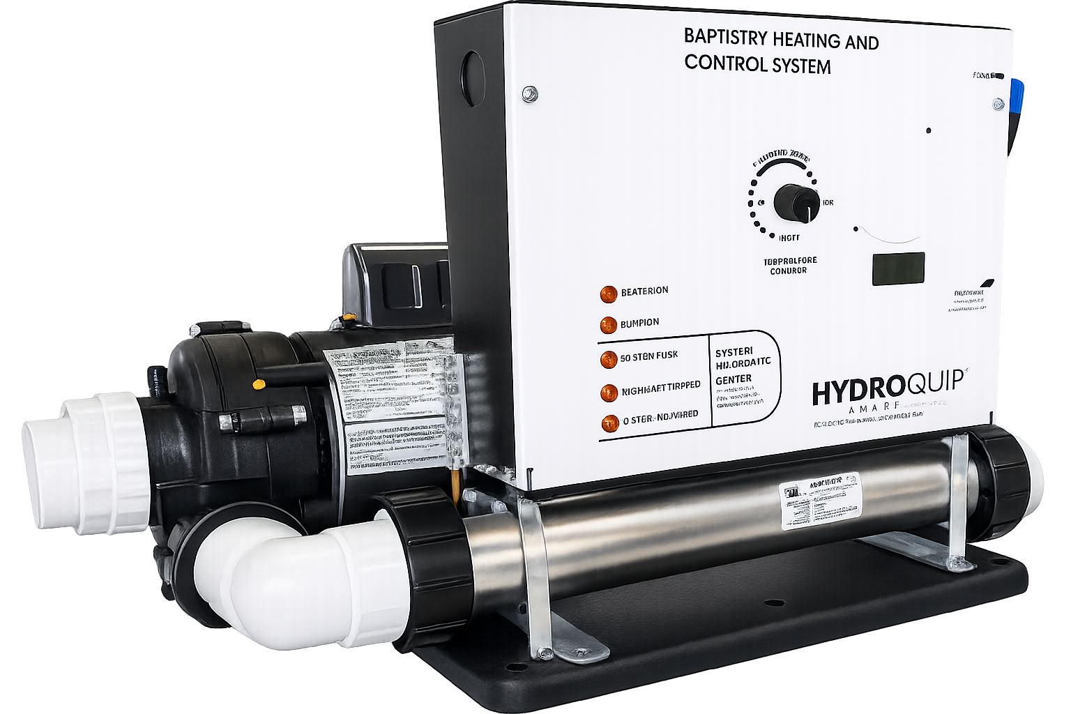 HydroQuip BES6000 and BES6005 Standard Baptismal Equipment System