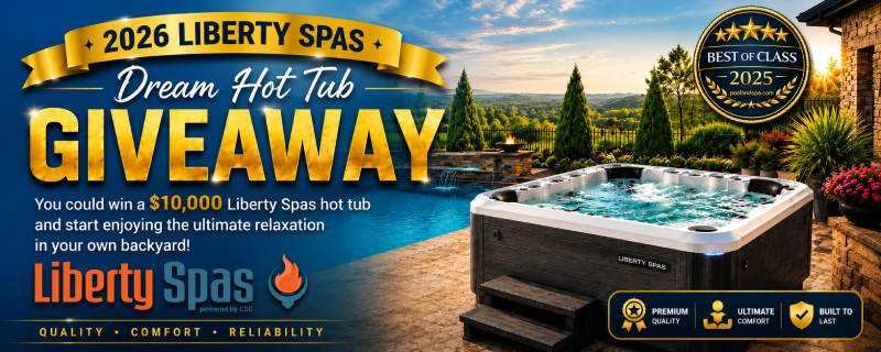 2026 Liberty Spas Dream Hot Tub Giveaway
