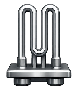 Stainless steel heater