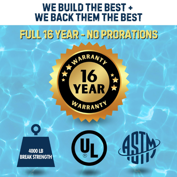 16 Year Full Warranty