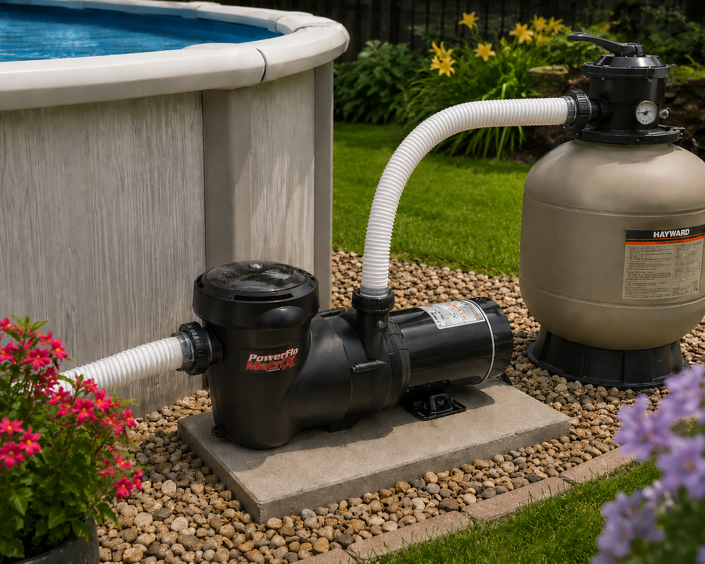 Hayward PowerFlo Matrix Above Ground Pool Pump