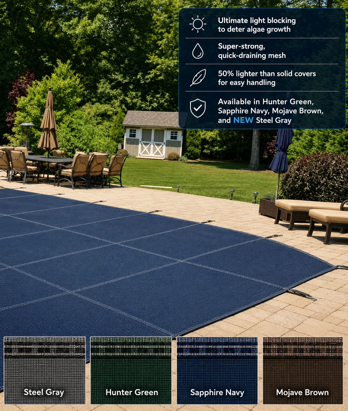 Loop Loc Aqua-Xtreme Safety Pool Cover Features