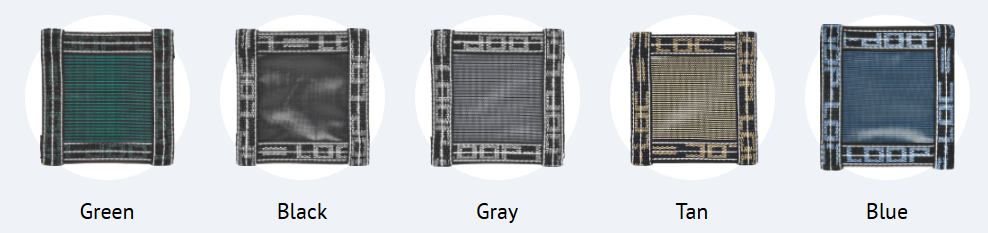 LOOP-LOC mesh cover colors
