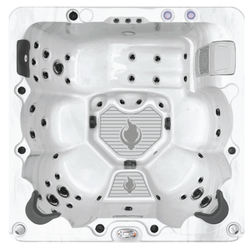 Liberty Spas LYS6000 Interior Seating