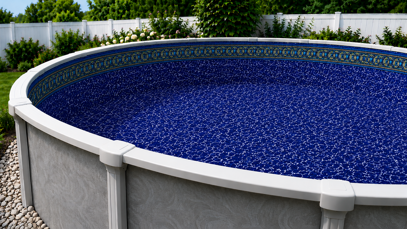 Pacific Diamond Pool Liner Installed
