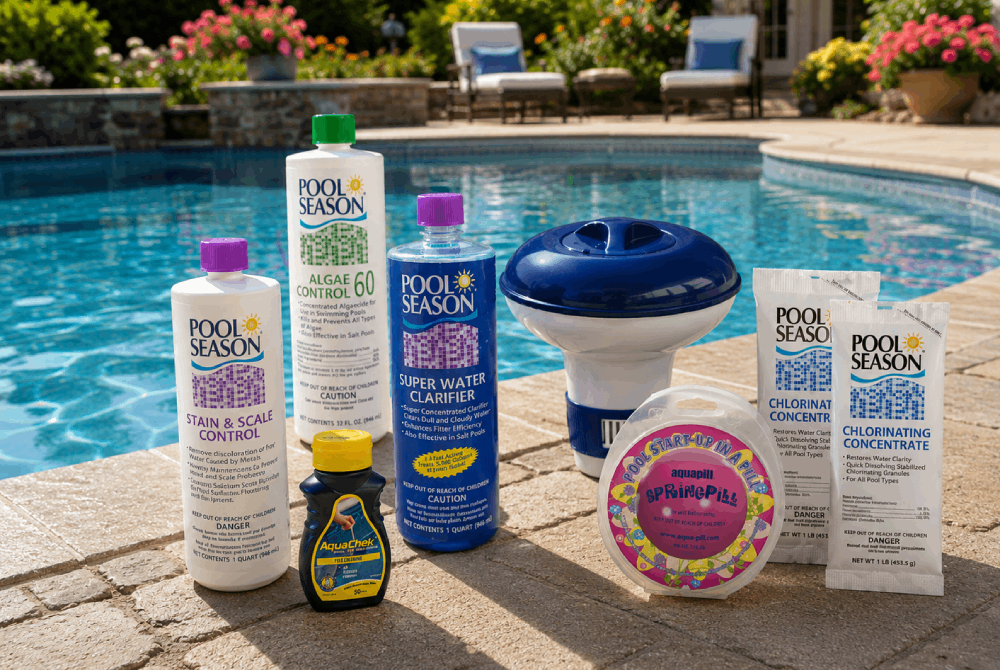 15,000 gallon Pool Opening Kit