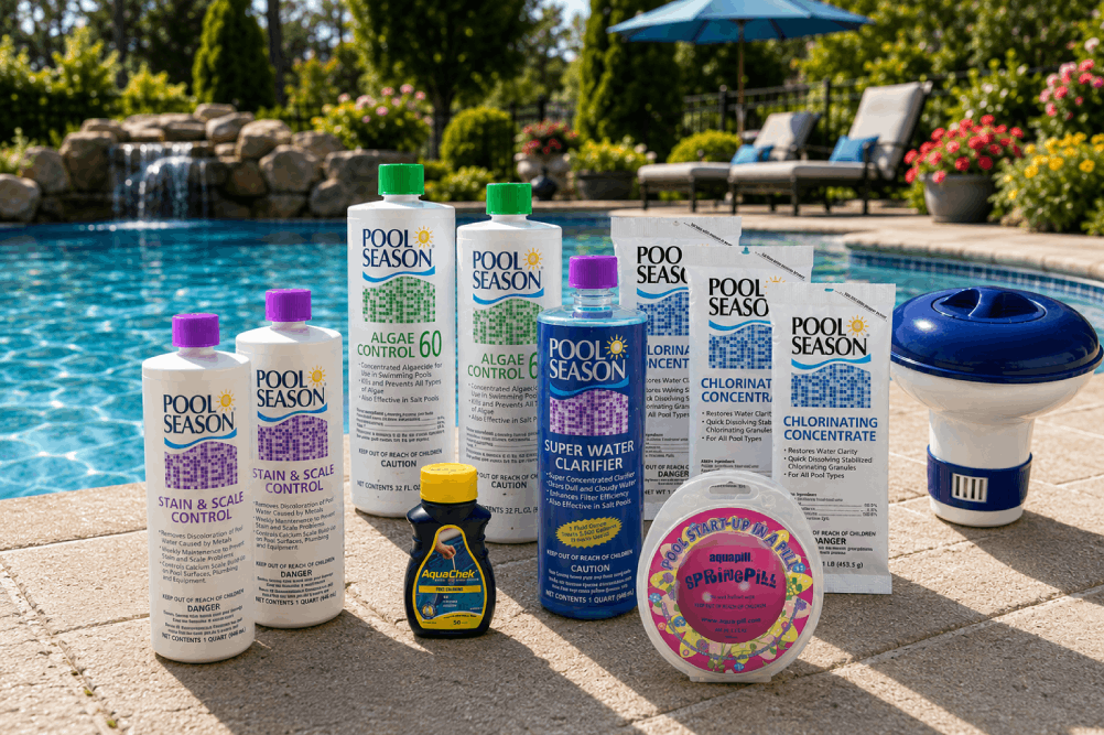 30,000 gallon Pool Opening Chemicals