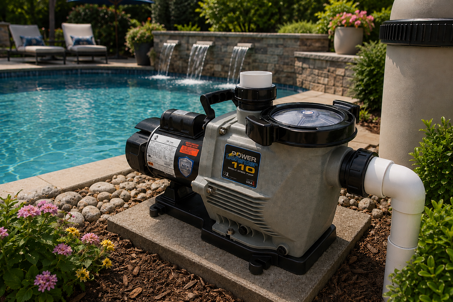 Waterway Power Defender 110 Single Speed Pool Pump