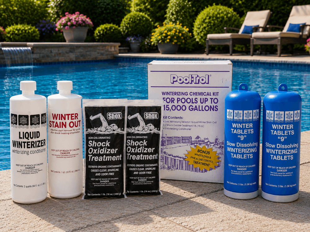 15k gal. Pool Closing Chemical Kit
